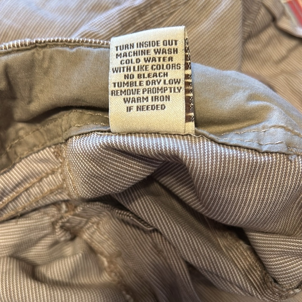 Vintage Be Bop Cargo Capri Womenโs 7 Pocket Pants Sz 7 25+ years EUC - Picture 7 of 11